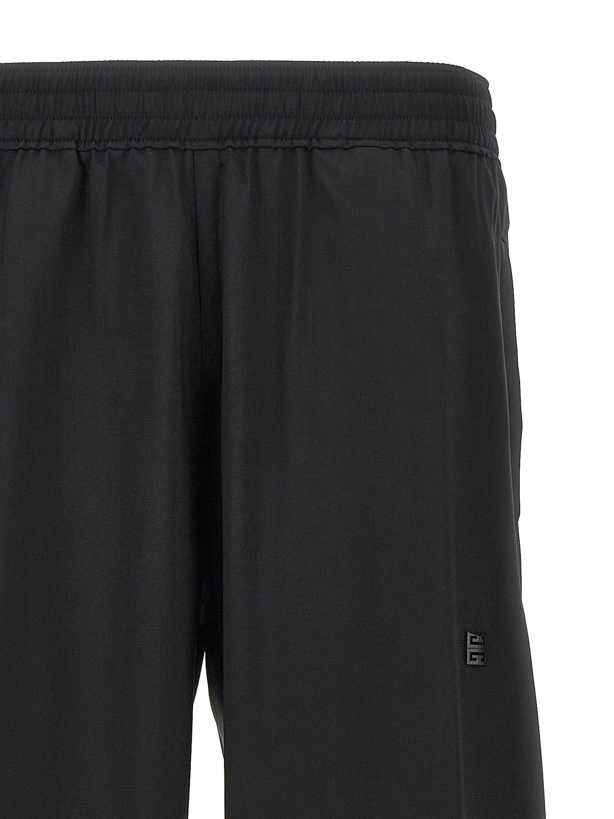 Givenchy Wollen Broek met elastische taille – Zwart