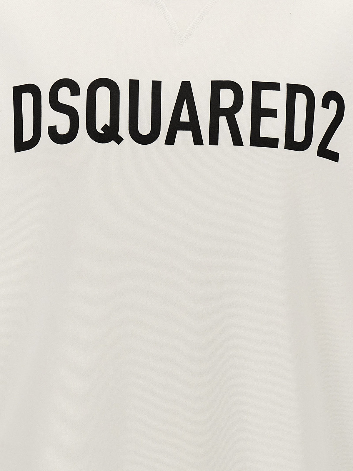 Dsquared2 Hoodie met logoprint – Wit / Zwart