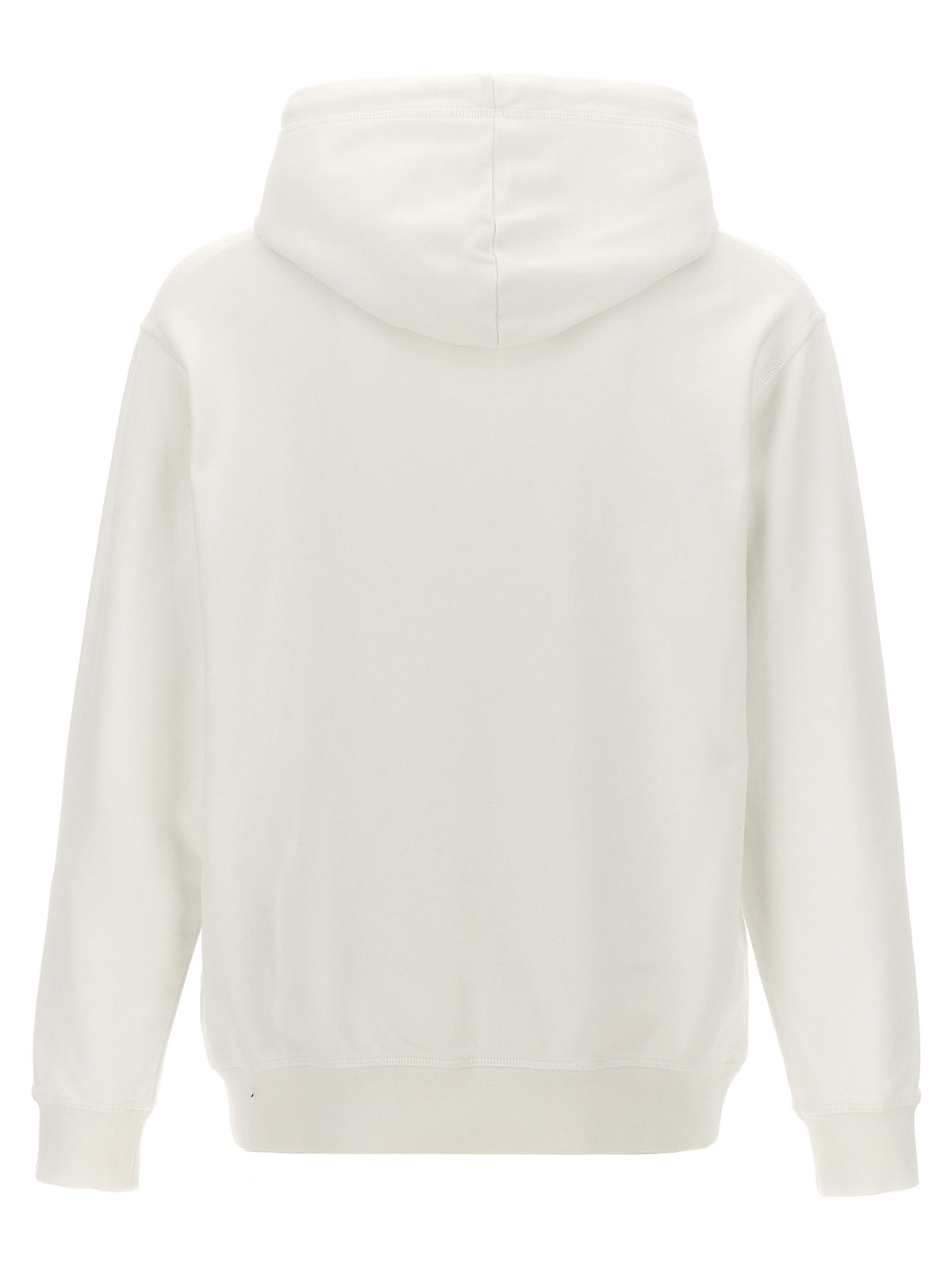 Dsquared2 Hoodie met logoprint – Wit / Zwart