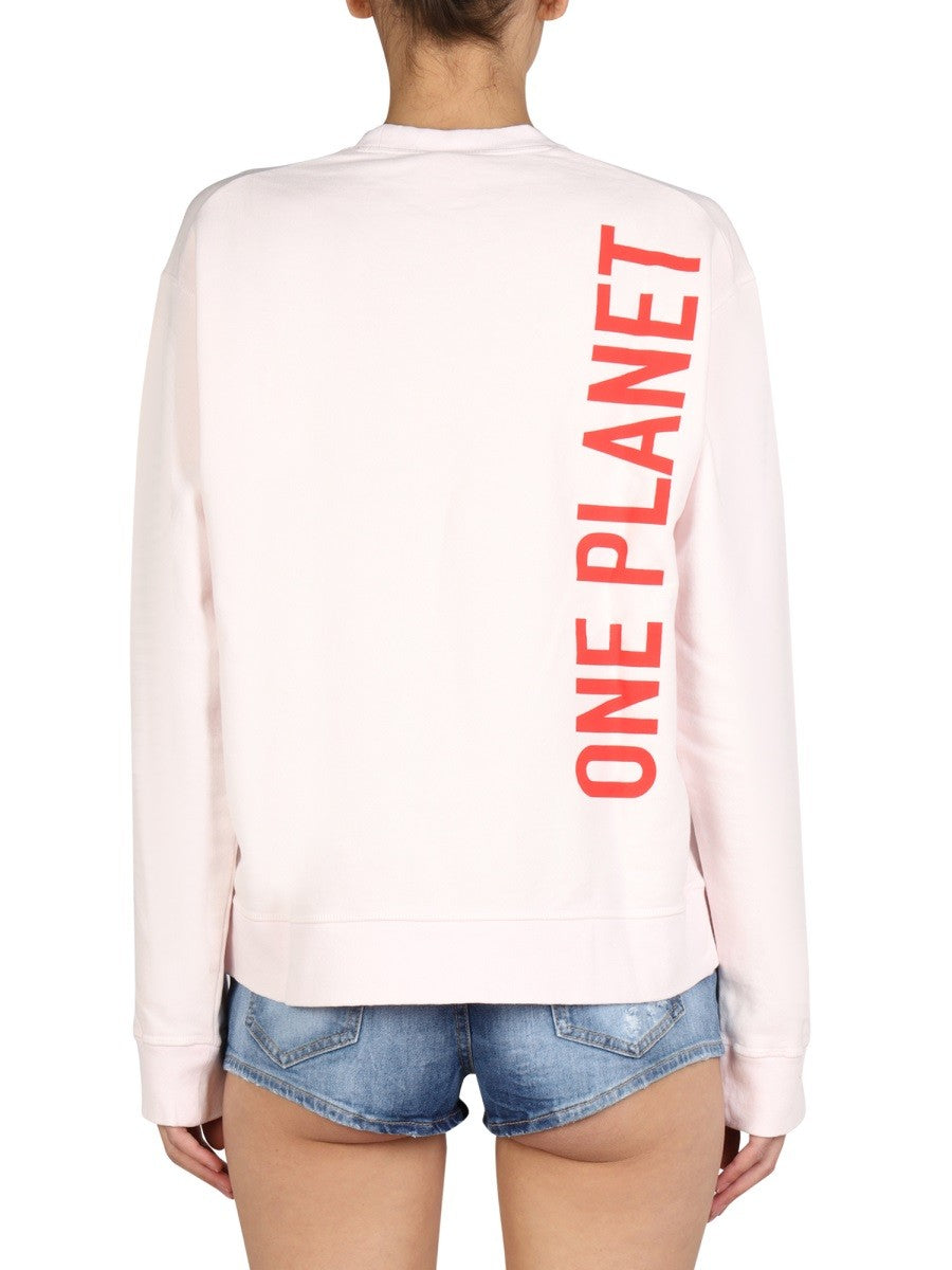 Dsquared2 Sweater met logoprint Dames – Roze