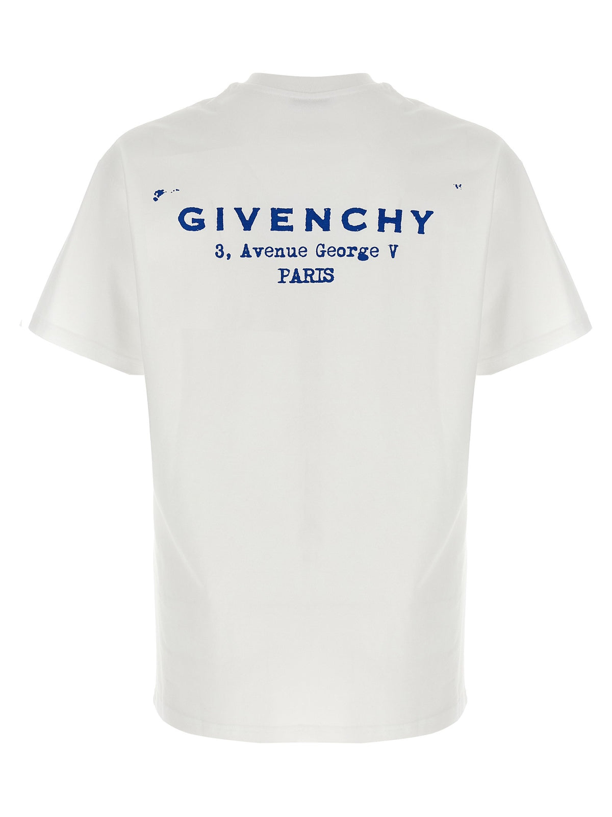 Givenchy T-shirt met logoprint op de rug – Wit
