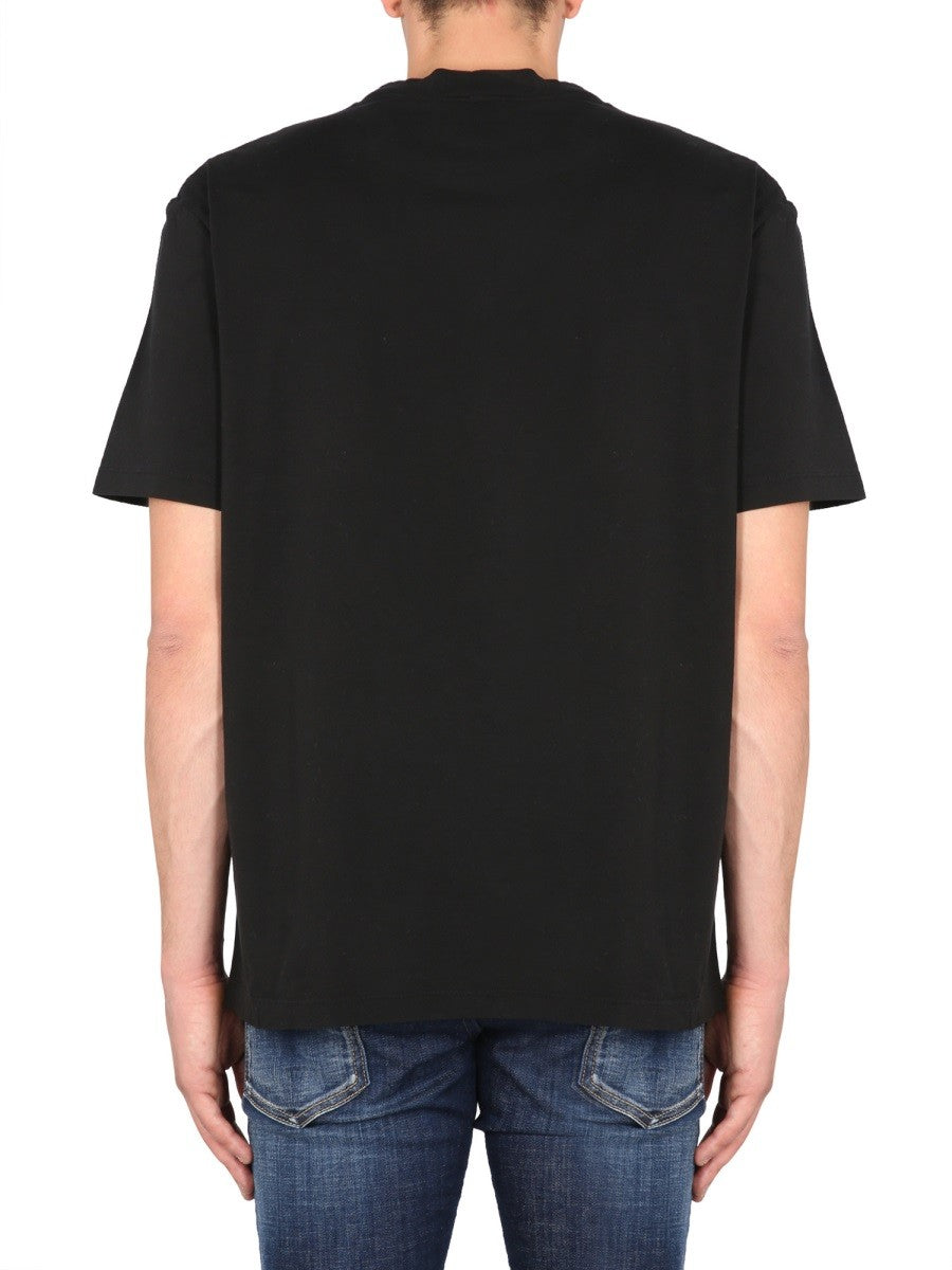 Dsquared2 T-shirt met logoprint Heren – Zwart