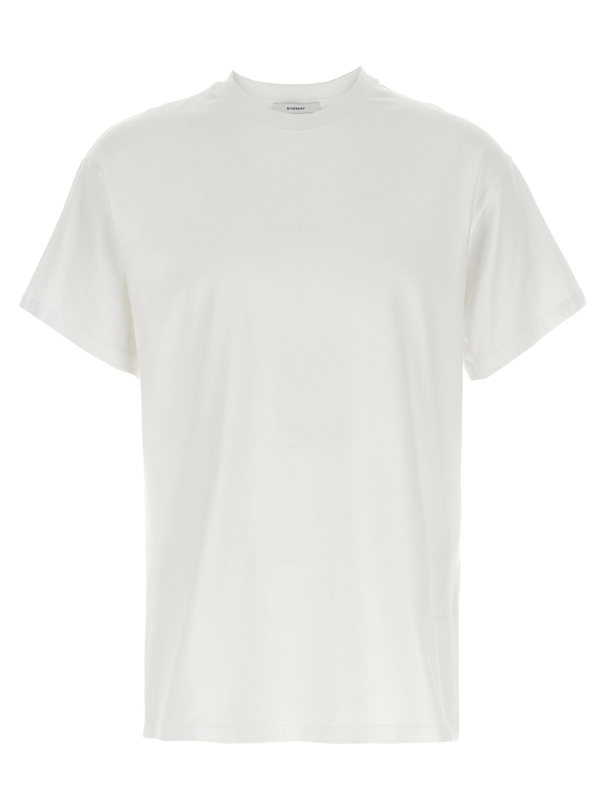 Givenchy T-shirt met logoprint op de rug – Wit