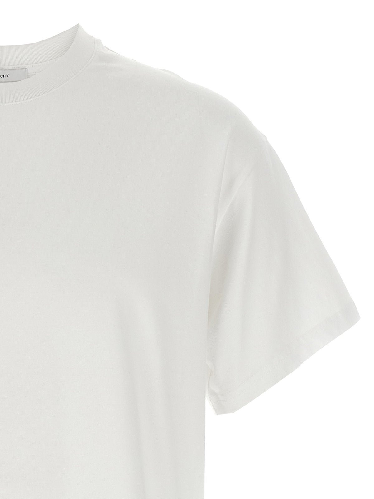 Givenchy T-shirt met logoprint op de rug – Wit