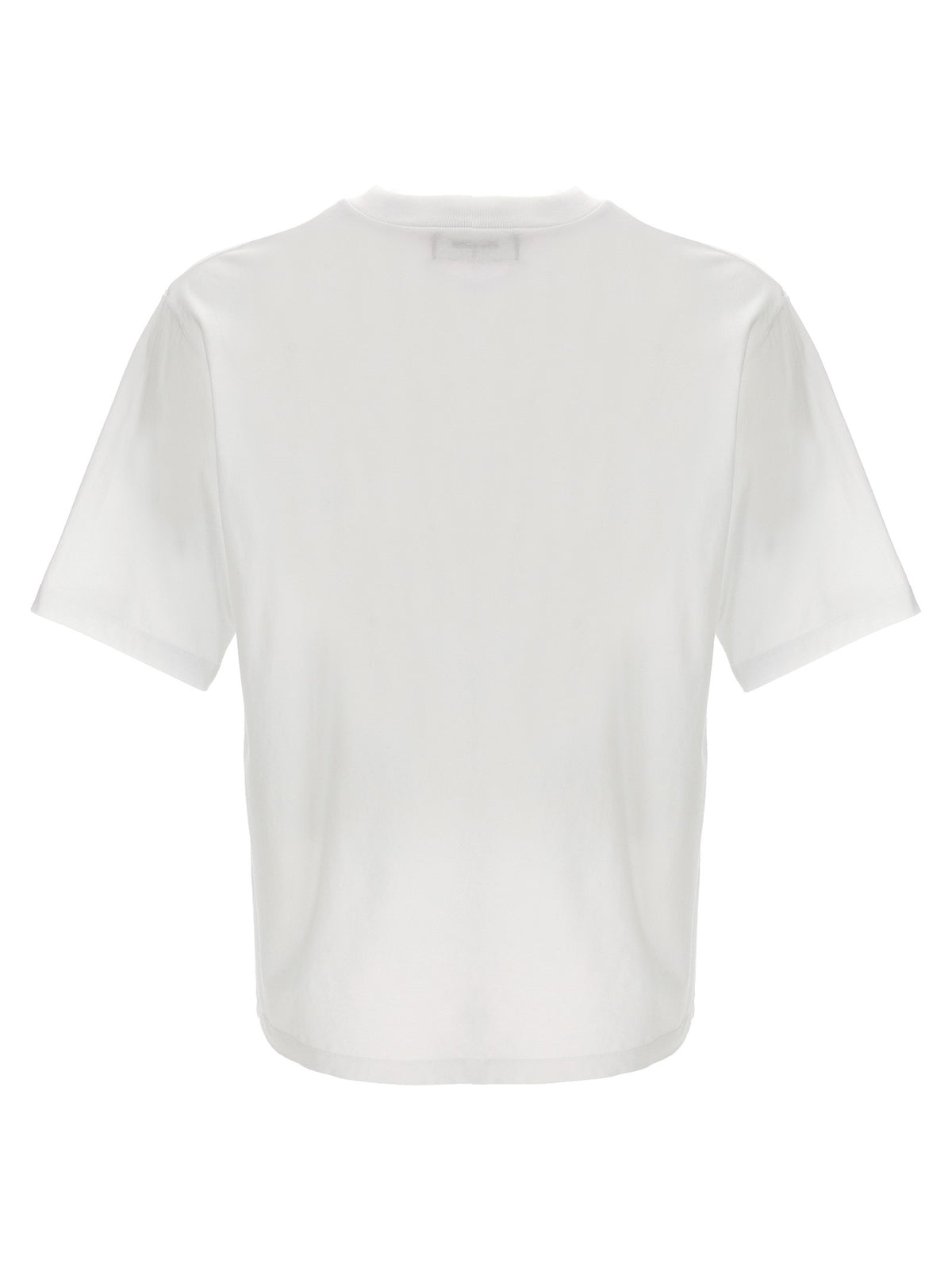 Dsquared2 T-shirt met contrastprint – Wit / Zwart