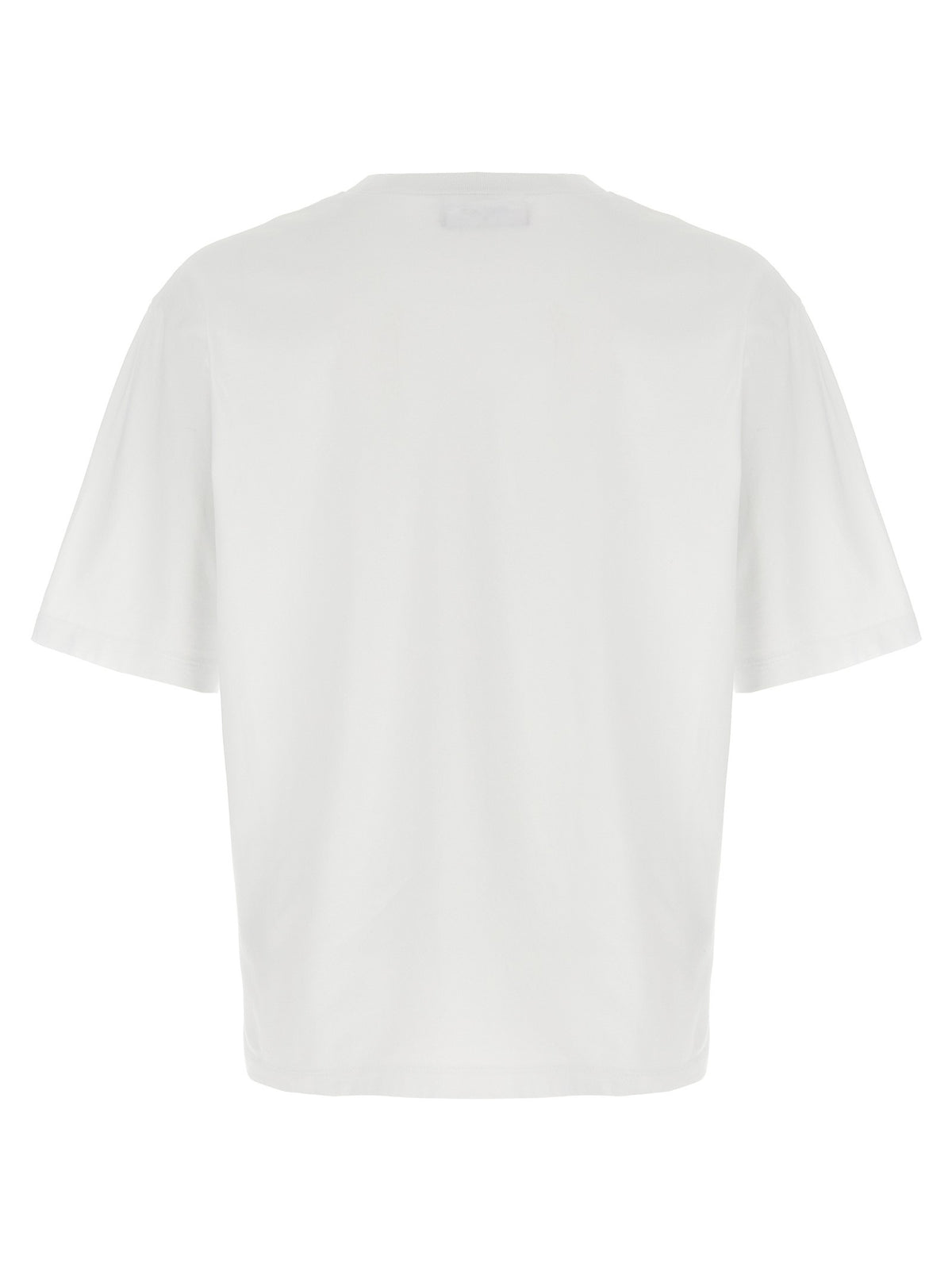 Dsquared2 Loose fit T-shirt met vintageprint – Wit