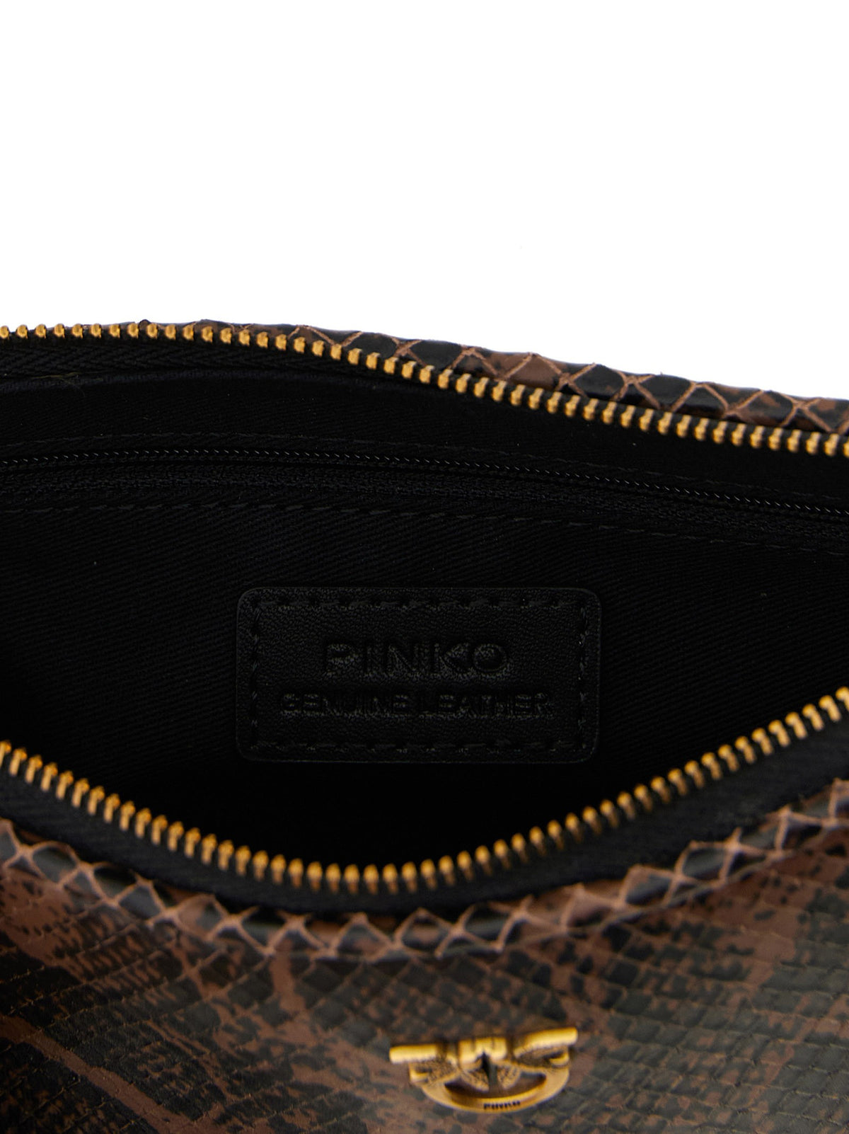 Pinko Love Bag Schoudertas met pythonprint – Meerkleurig
