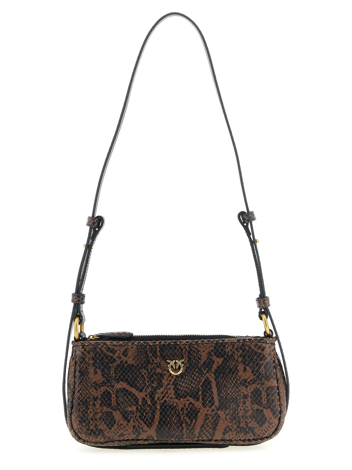 Pinko Love Bag Schoudertas met pythonprint – Meerkleurig
