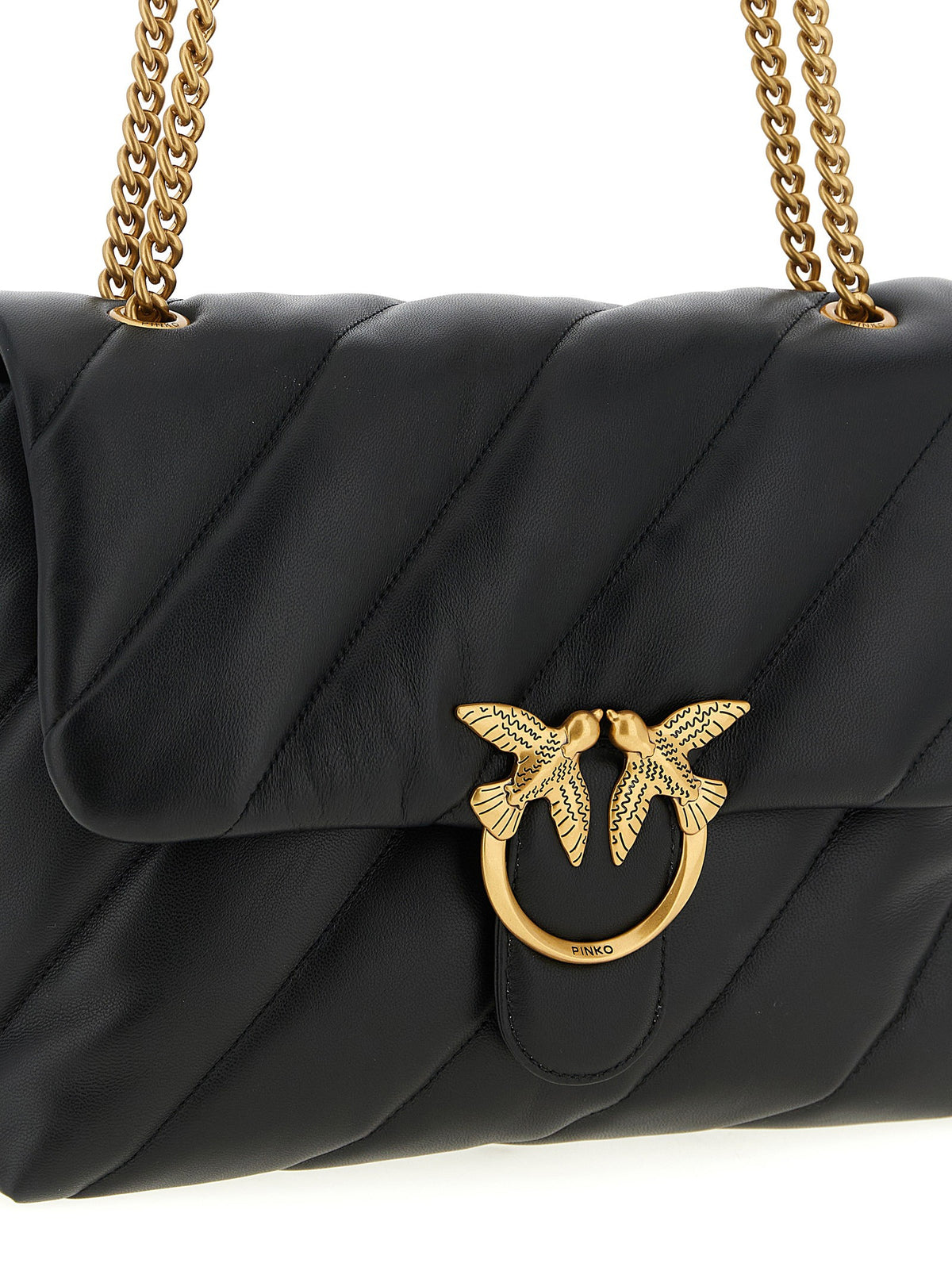 Pinko Love Puff Big Crossbodytas – Zwart
