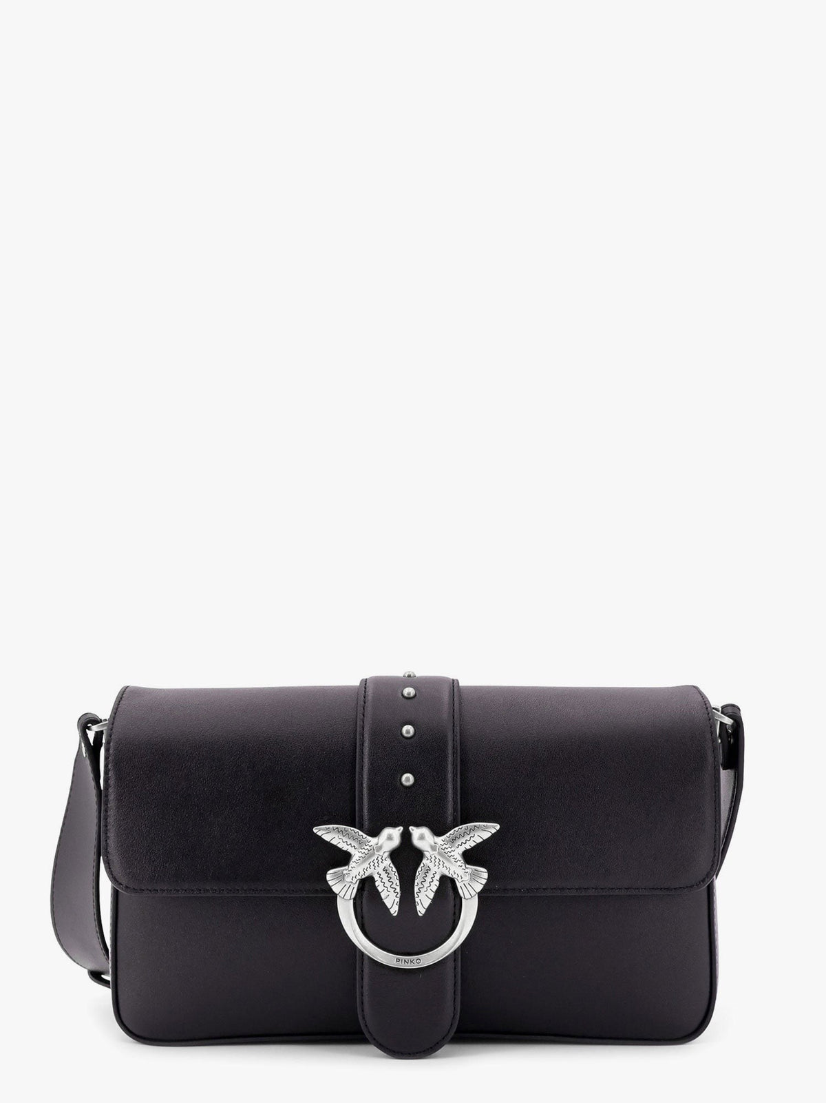 Pinko Love One Classic Schoudertas – Zwart