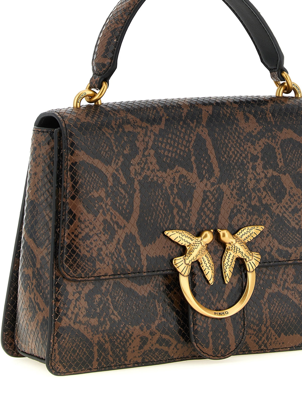 Pinko Love One Handtas – Bruin
