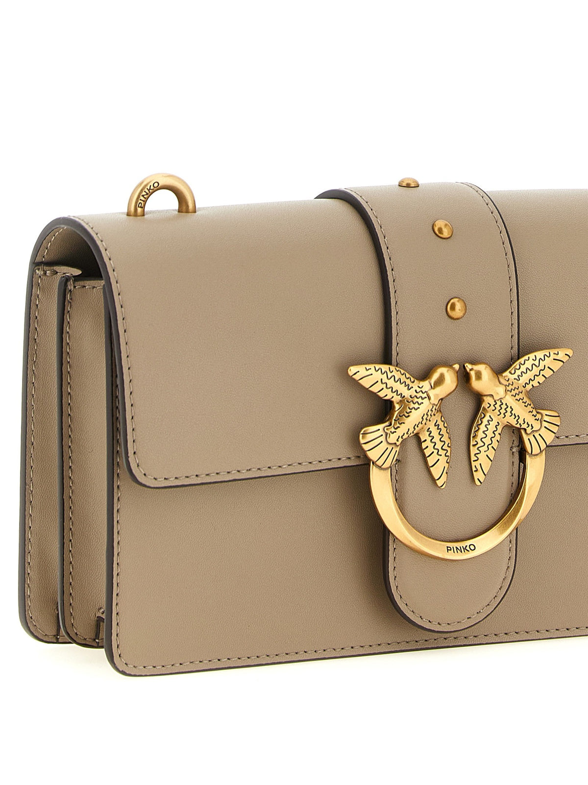 Pinko Love One Kleine Crossbodytas – Taupe