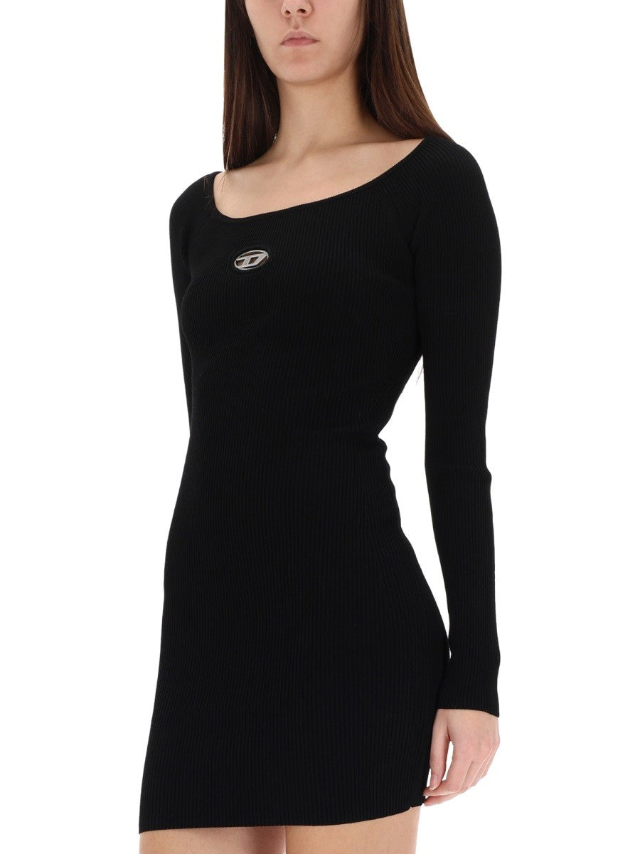 Diesel M-Vera Mini-jurk – Zwart