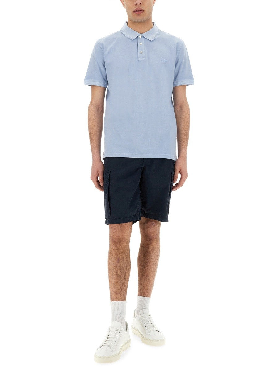 Woolrich Mackinack Polo – Lichtblauw