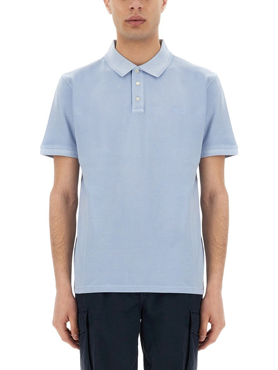 Woolrich Mackinack Polo – Lichtblauw