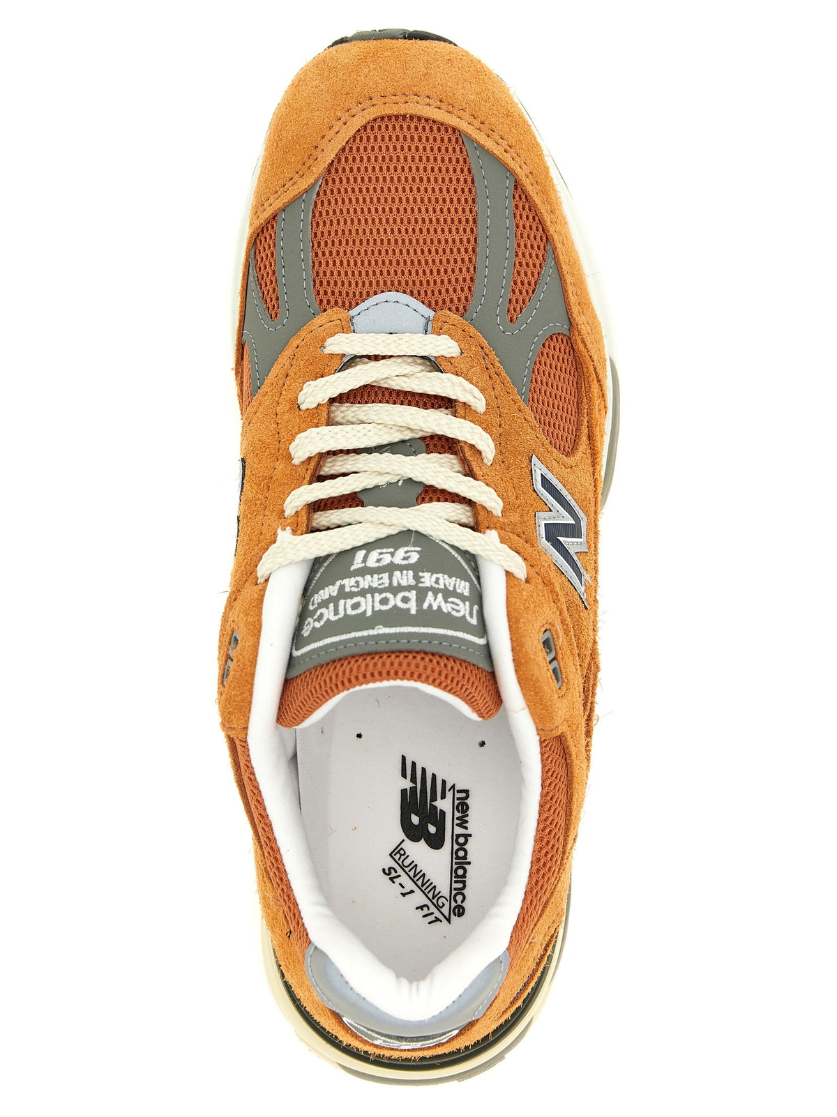 New Balance Made in UK 991v2 Sneakers – Oranje
