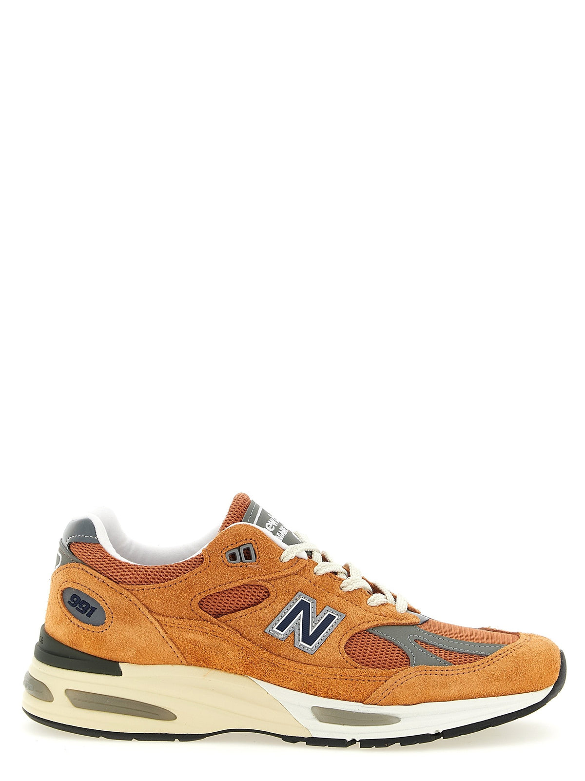 New Balance Made in UK 991v2 Sneakers – Oranje