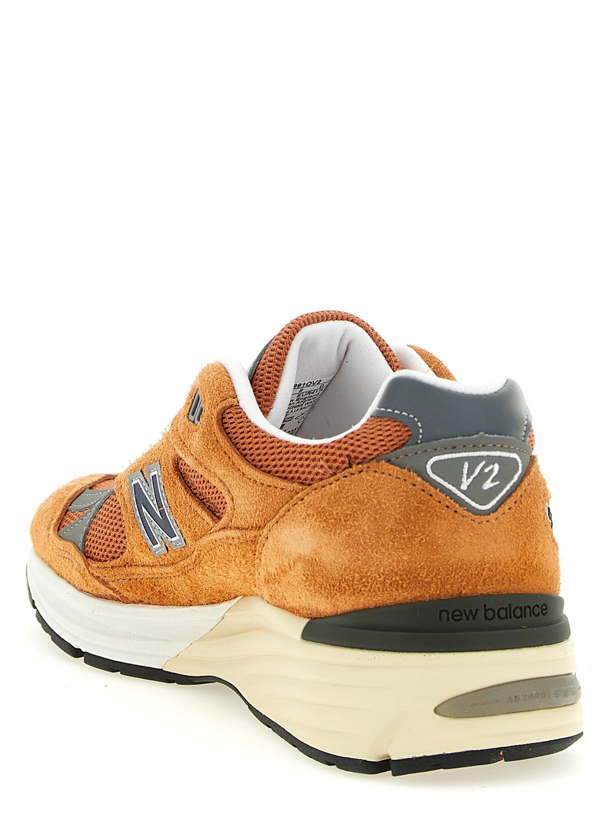 New Balance Made in UK 991v2 Sneakers – Oranje