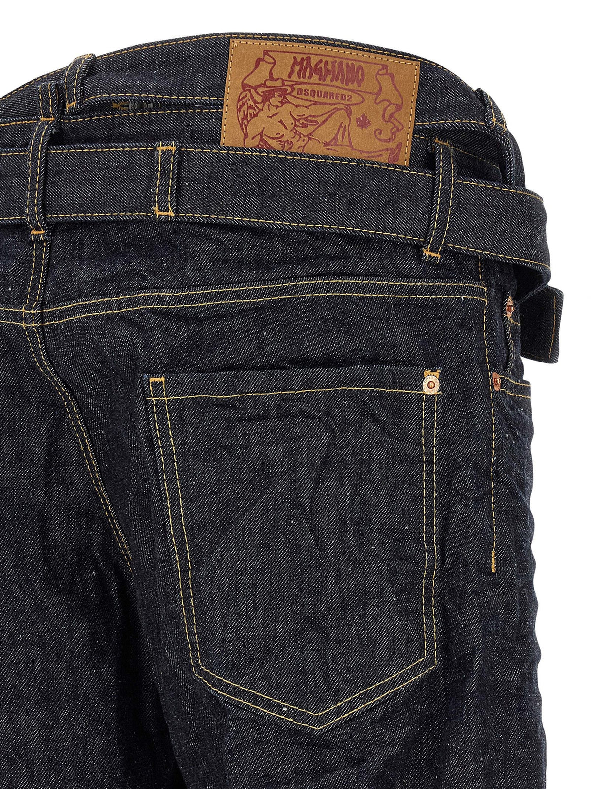 Dsquared2 x Magliano Butch Jeans – Zwart