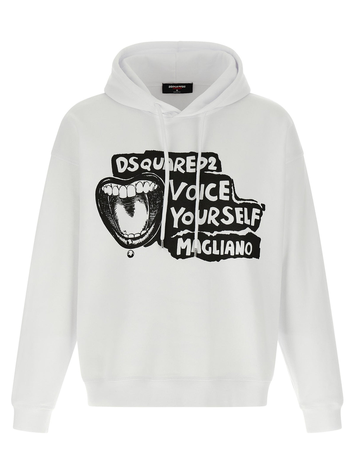 Dsquared2 x Magliano Hoodie – Wit / Zwart