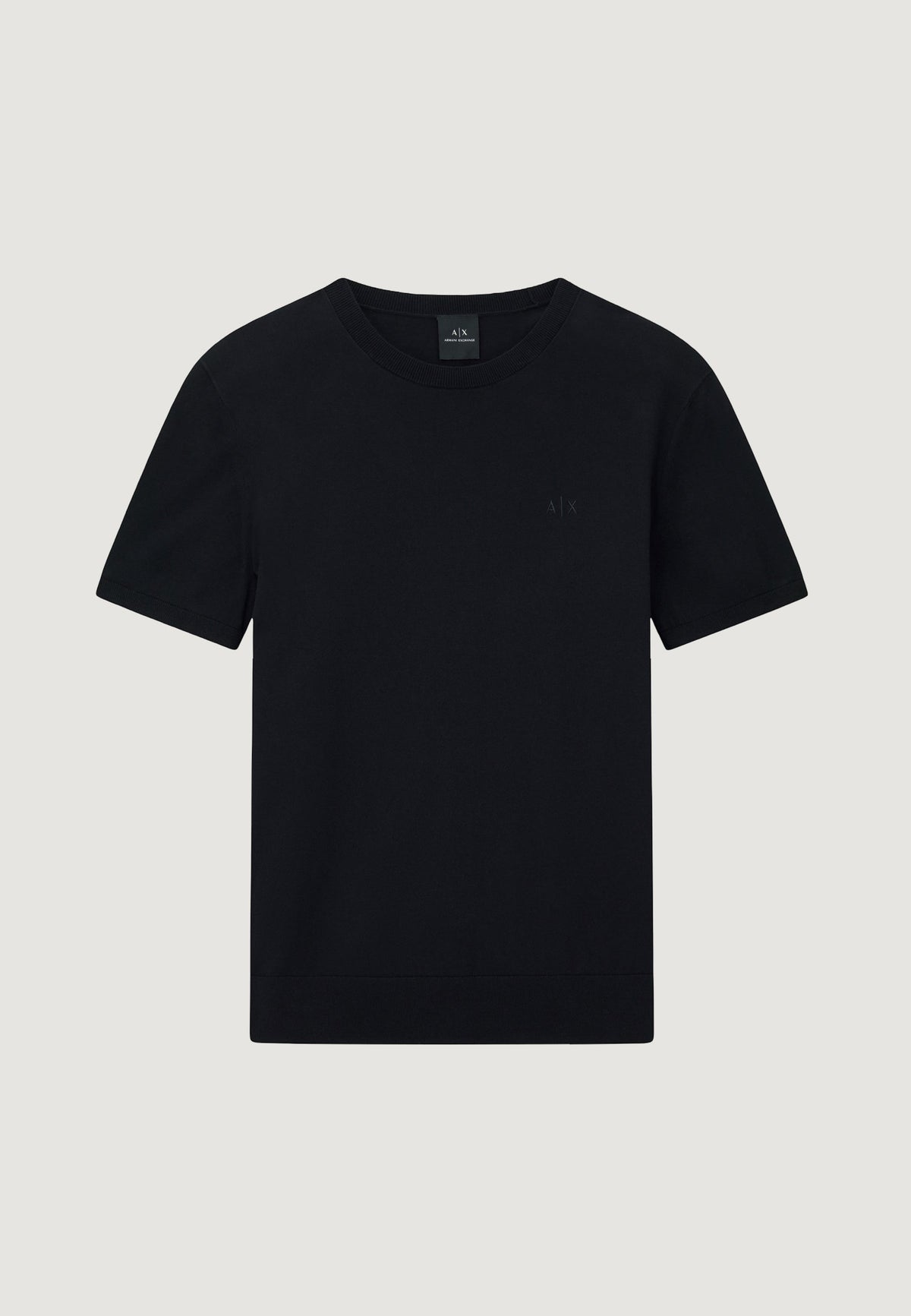 Armani Exchange T-shirt met Korte Mouwen Heren – Zwart