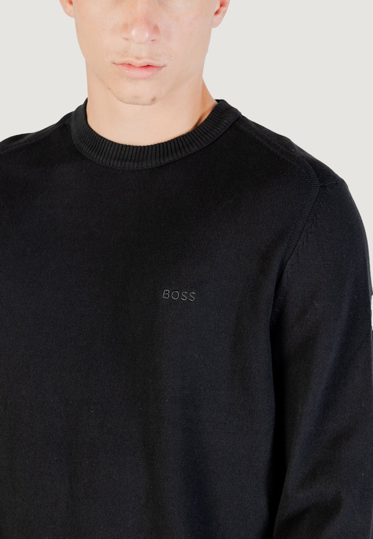 Boss Asac Jersey Trui – Zwart