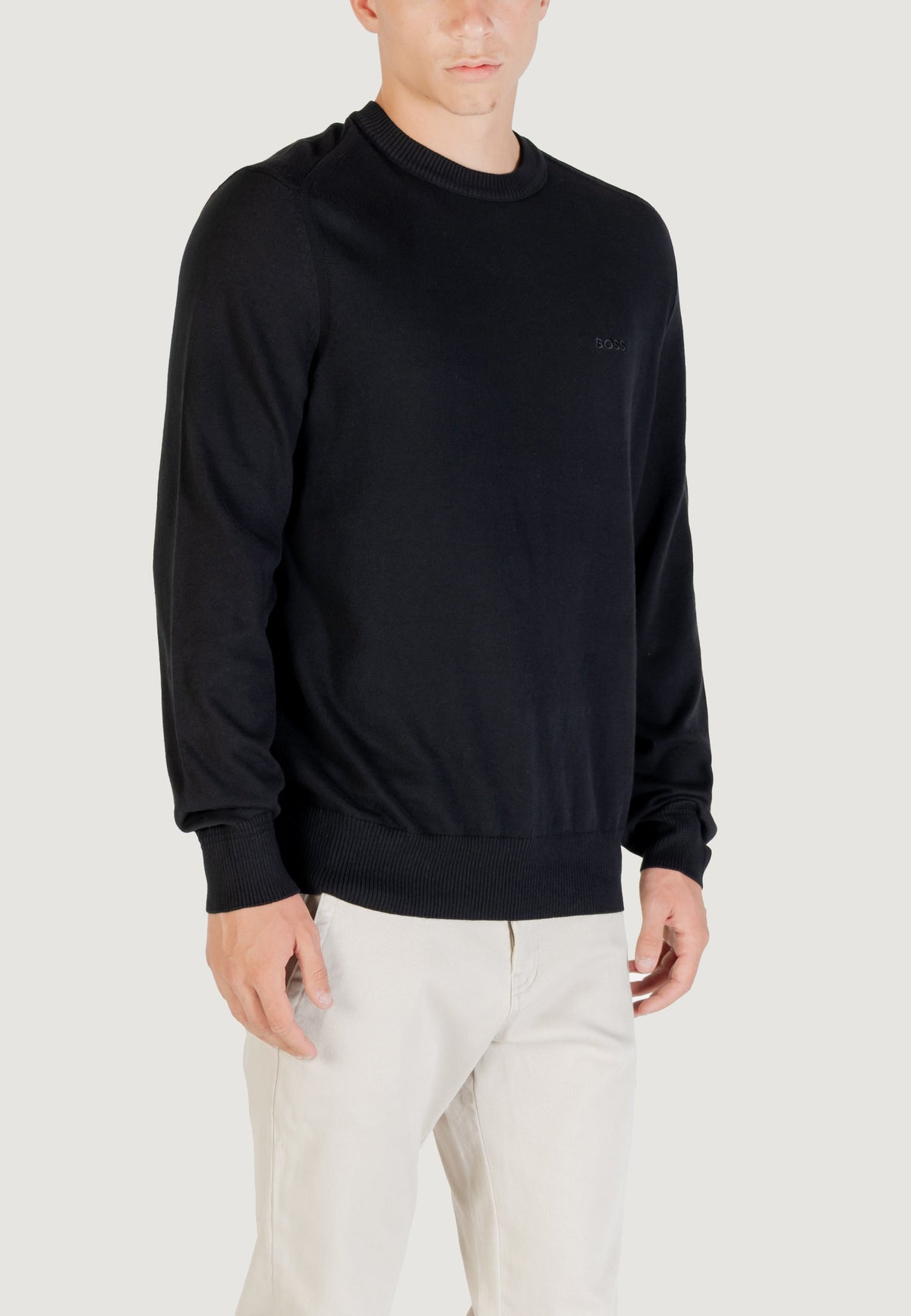 Boss Asac Jersey Trui – Zwart