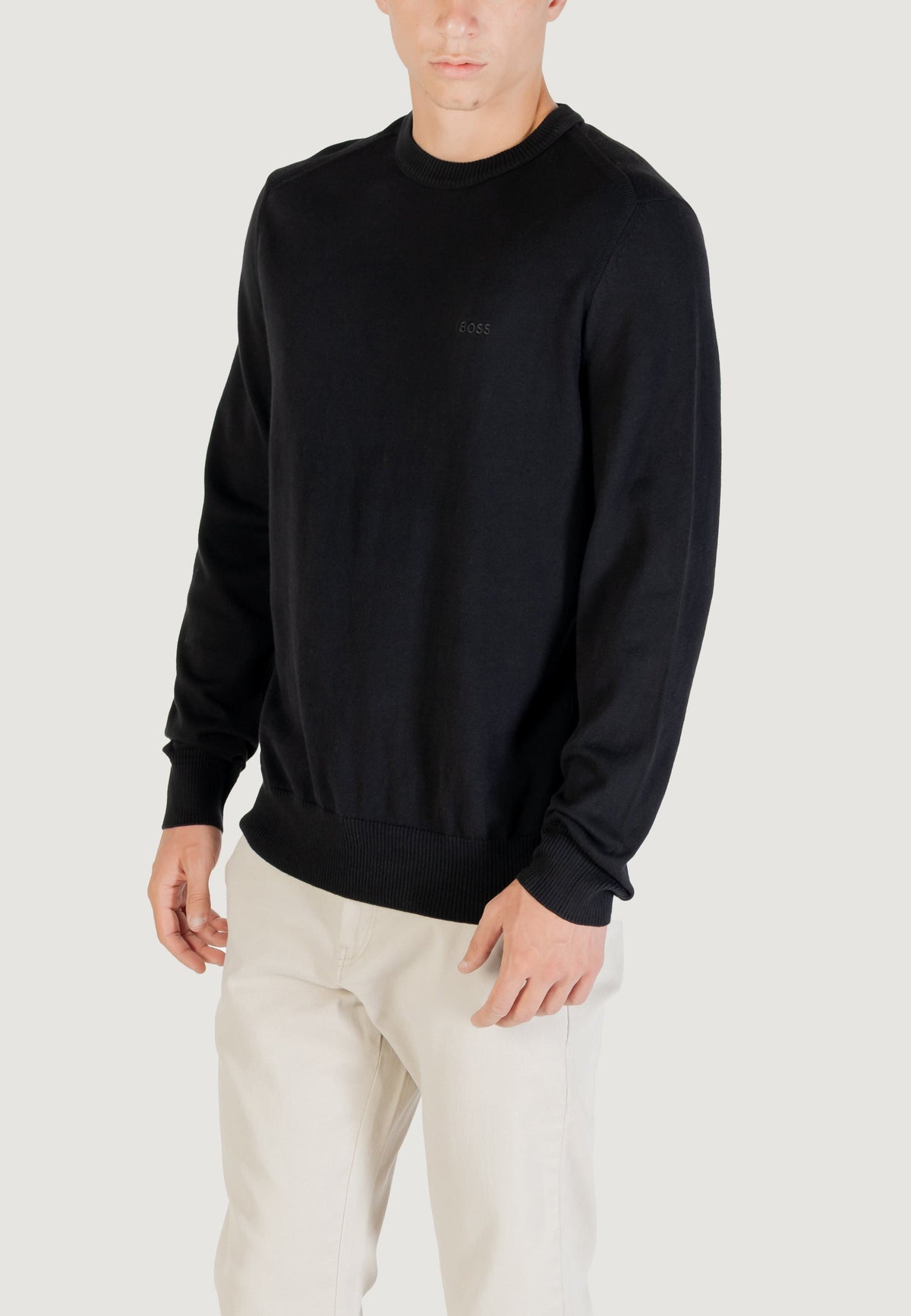 Boss Asac Jersey Trui – Zwart