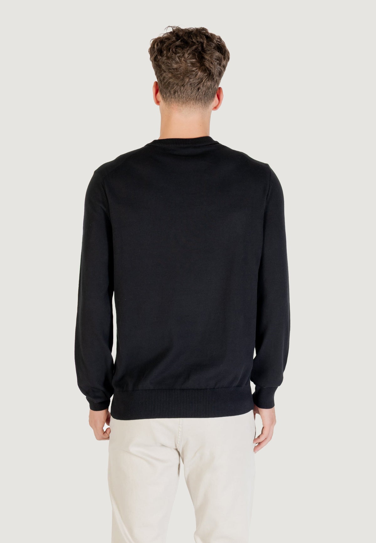 Boss Asac Jersey Trui – Zwart