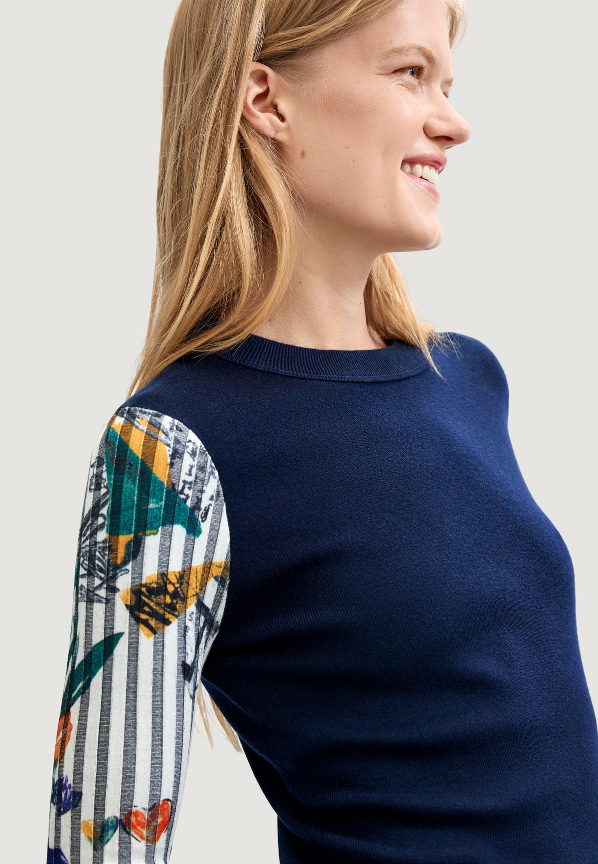 Desigual Marino Trui – Marineblauw