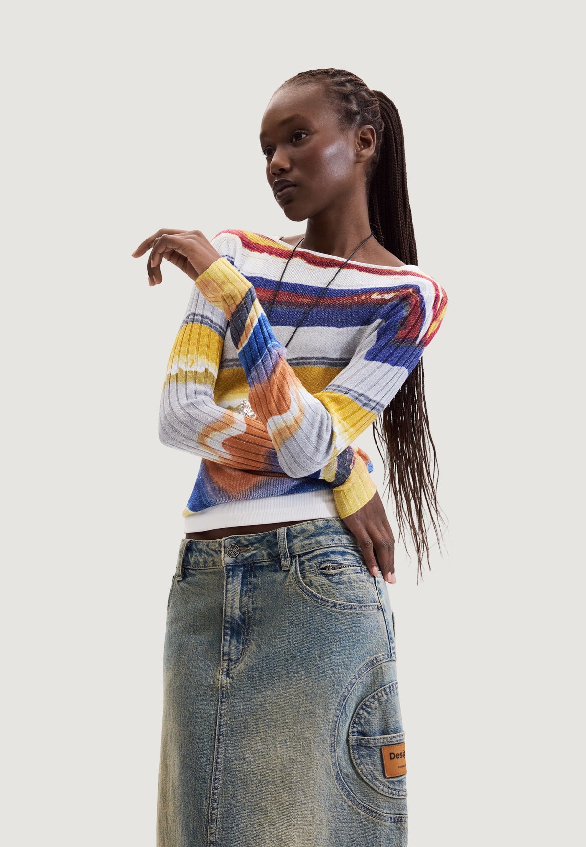 Desigual Terra Trui – Meerkleurig