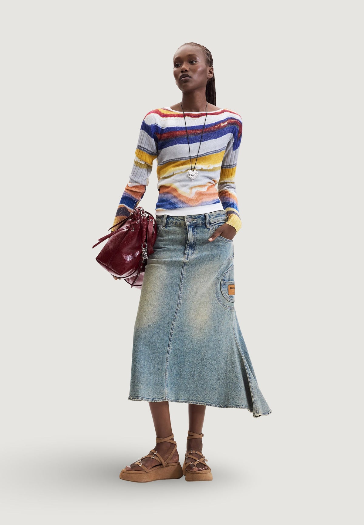 Desigual Terra Trui – Meerkleurig
