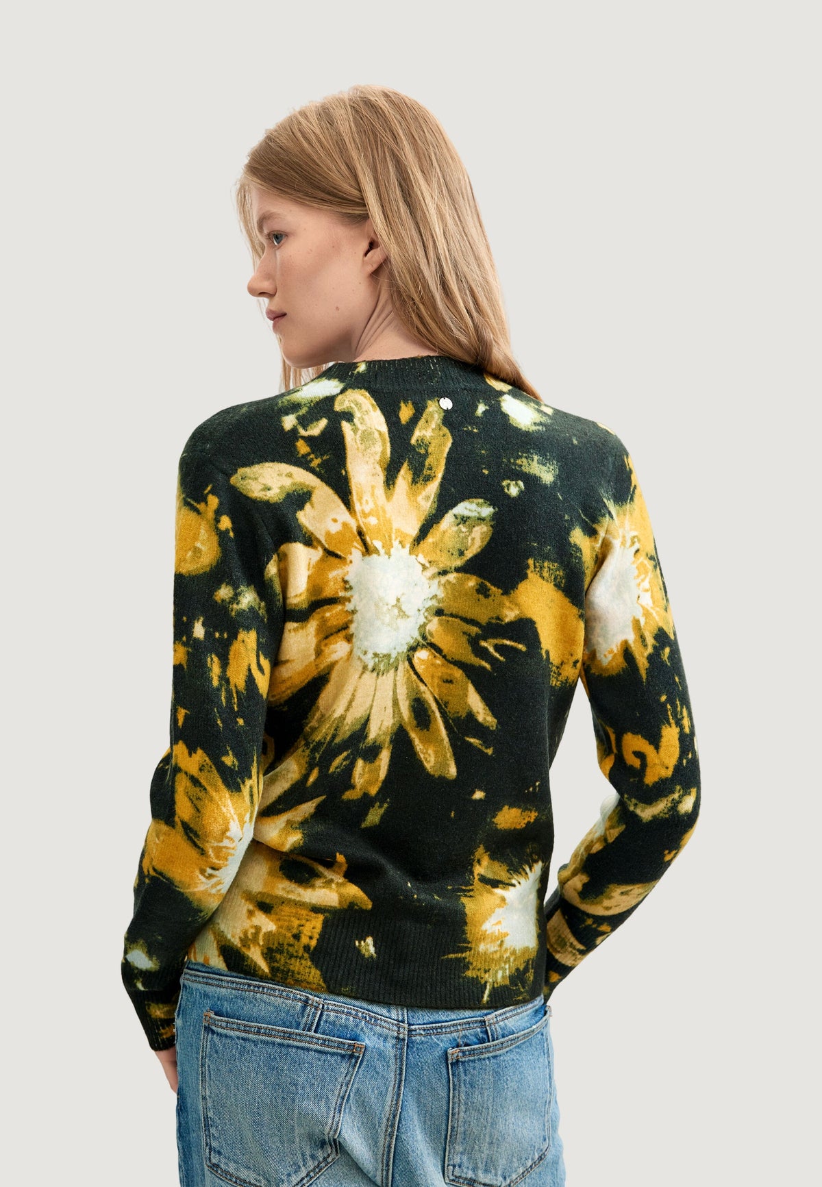 Desigual Darkbotanic Trui – Meerkleurig