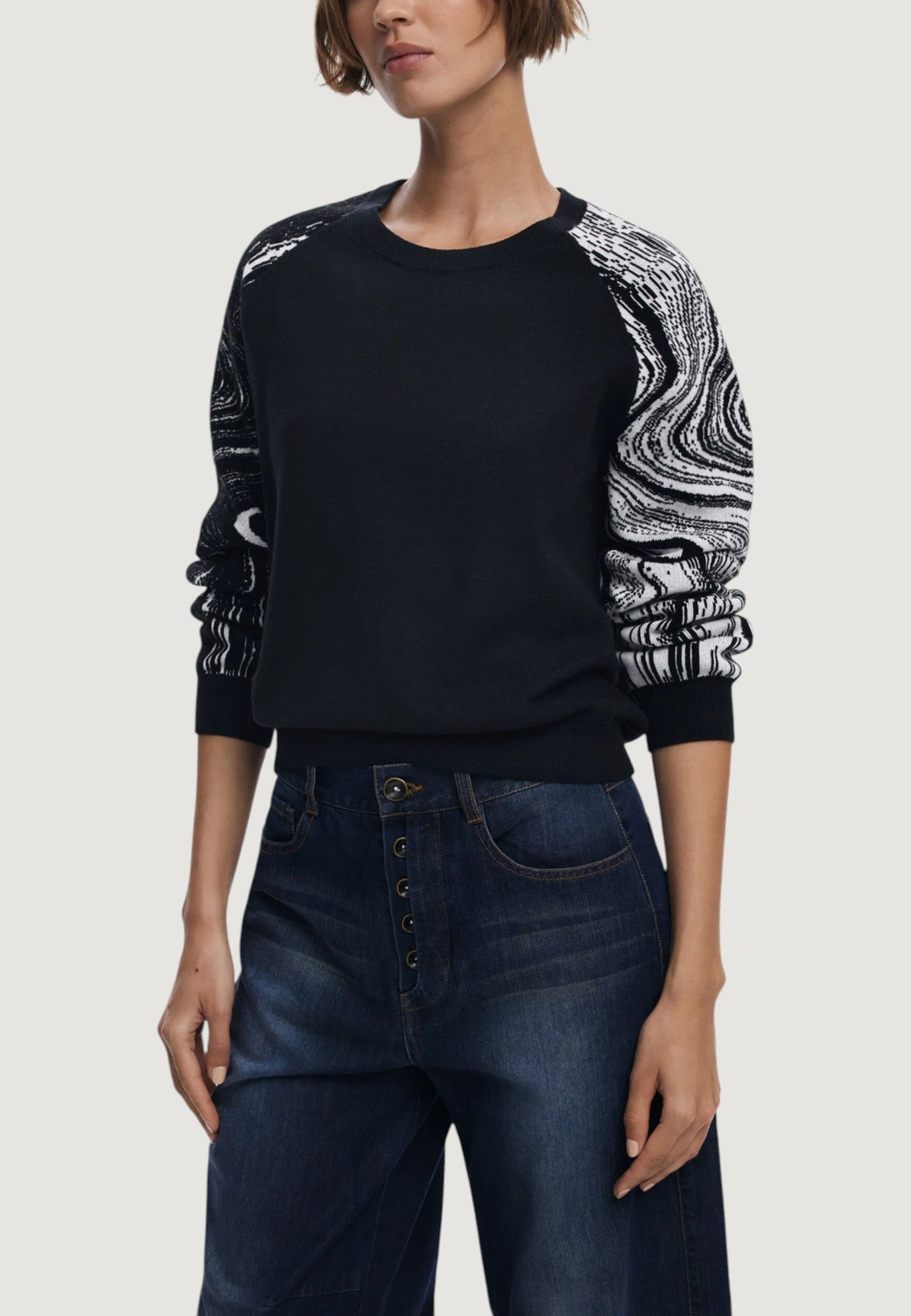 Desigual Kodiak Trui – Zwart