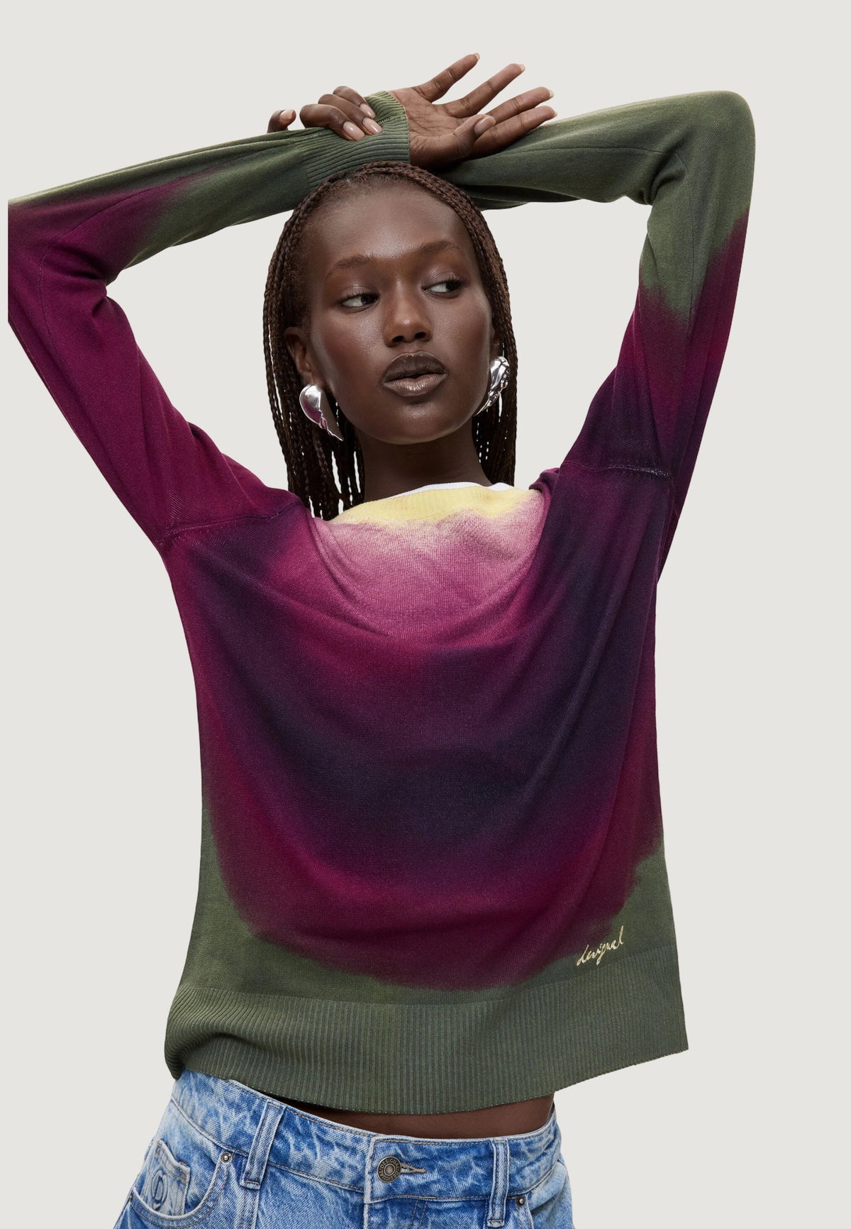 Desigual Veget Trui – Meerkleurig