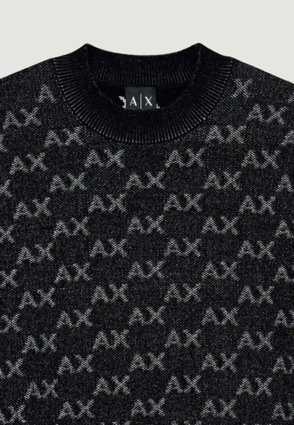 Armani Exchange Trui van Polyester – Zwart
