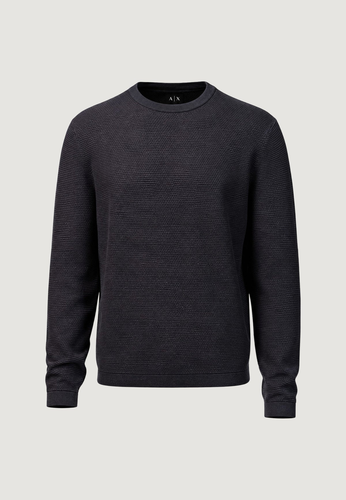 Armani Exchange Trui van Viscose – Zwart