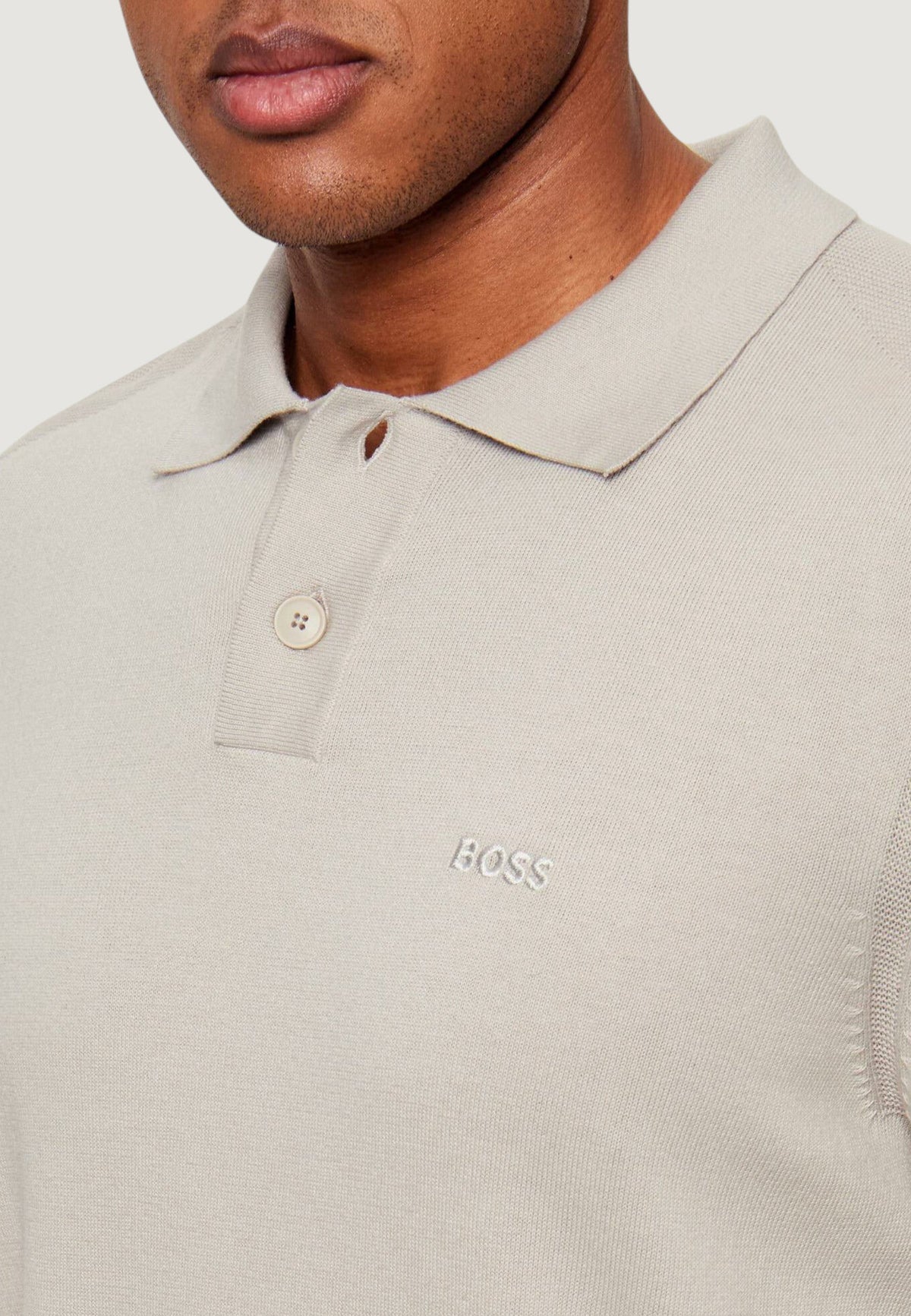 Boss Asac Gebreide trui – Beige