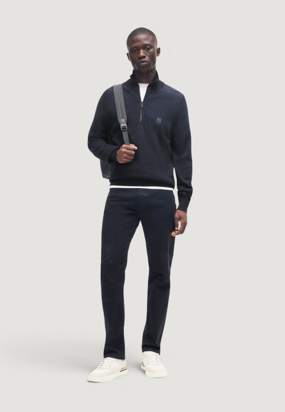 Boss Kanobix Gebreide trui – Blauw