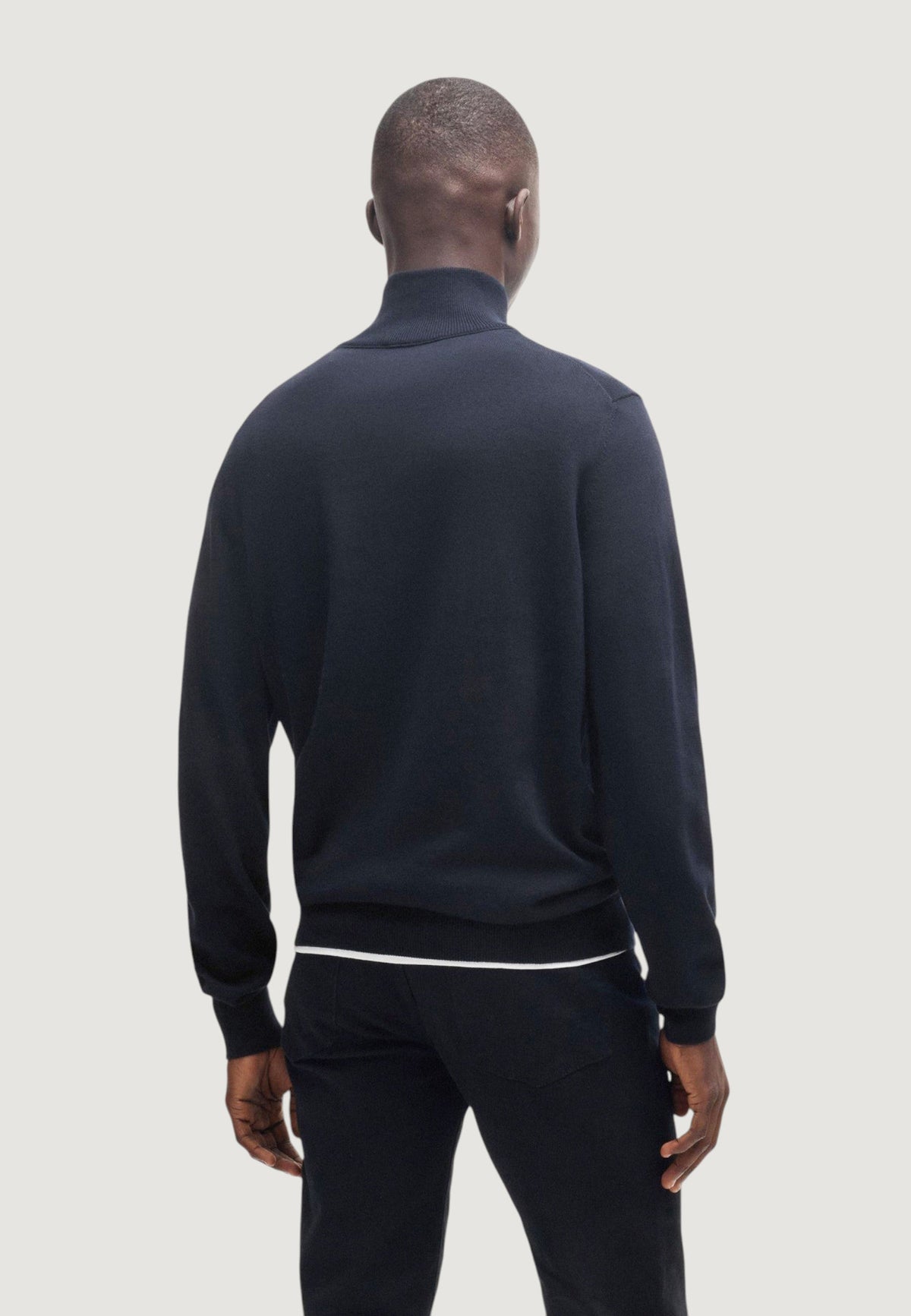 Boss Kanobix Gebreide trui – Blauw