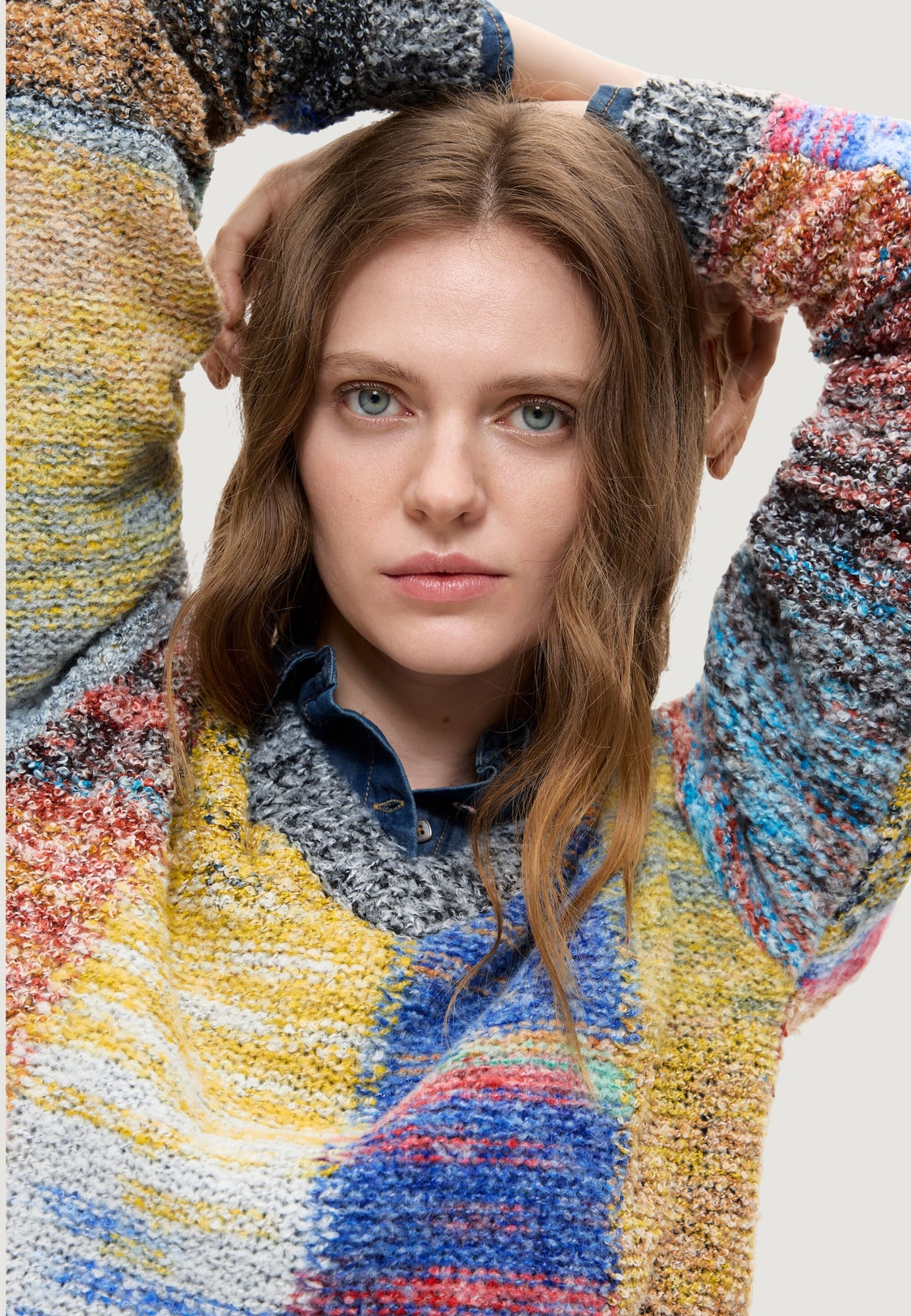 Desigual Earthtexture Trui – Meerkleurig