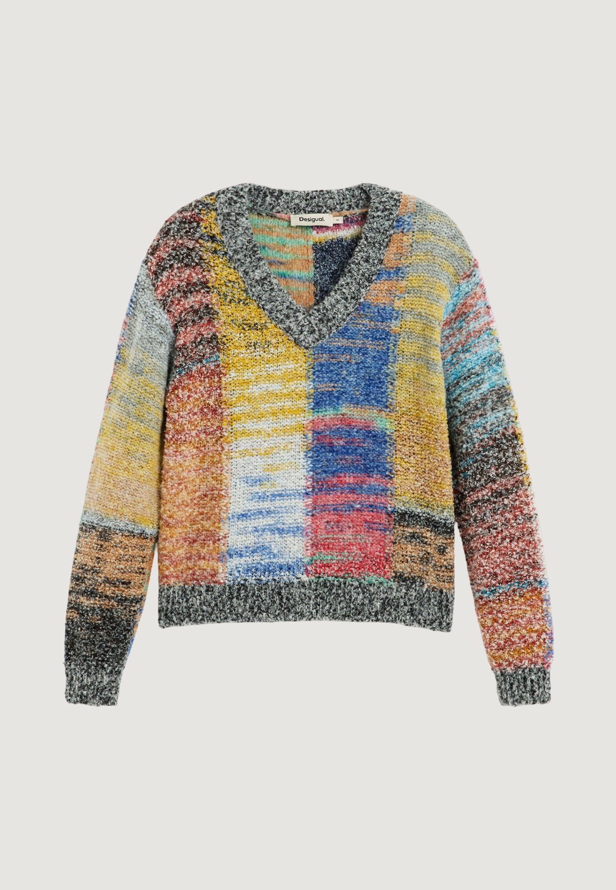 Desigual Earthtexture Trui – Meerkleurig