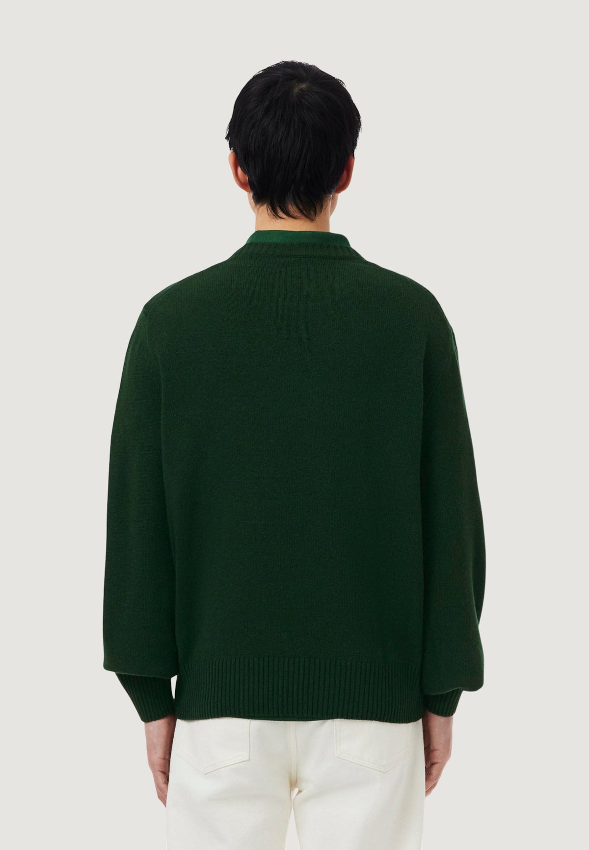 Lacoste Merinowollen trui – Groen