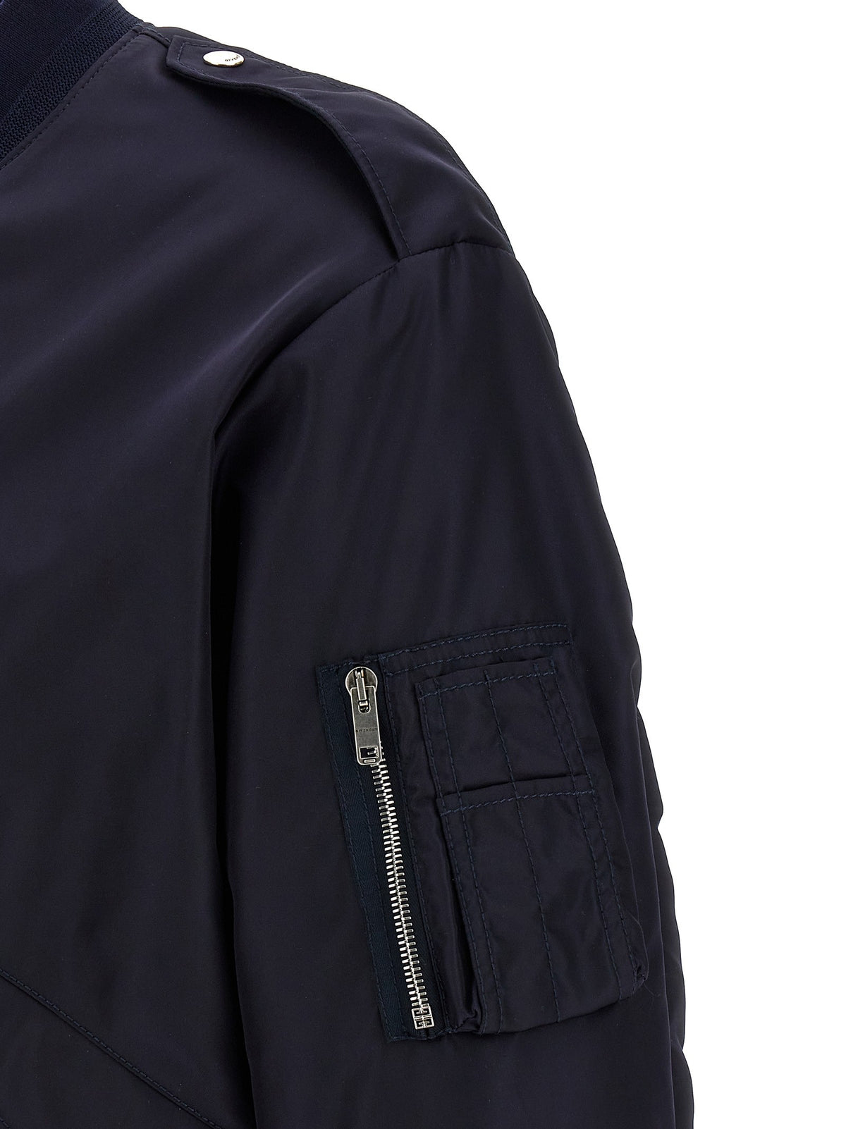 Givenchy Nylon Bomberjack – Marineblauw