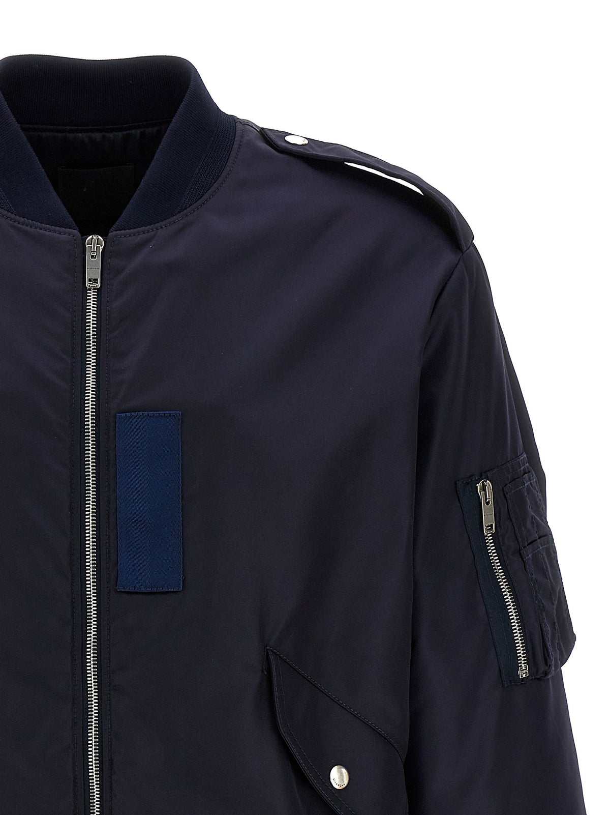 Givenchy Nylon Bomberjack – Marineblauw