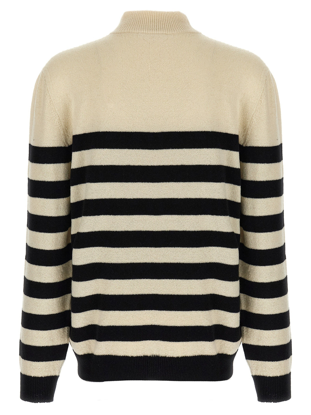 Balmain Marinière Trui – Wit / Zwart