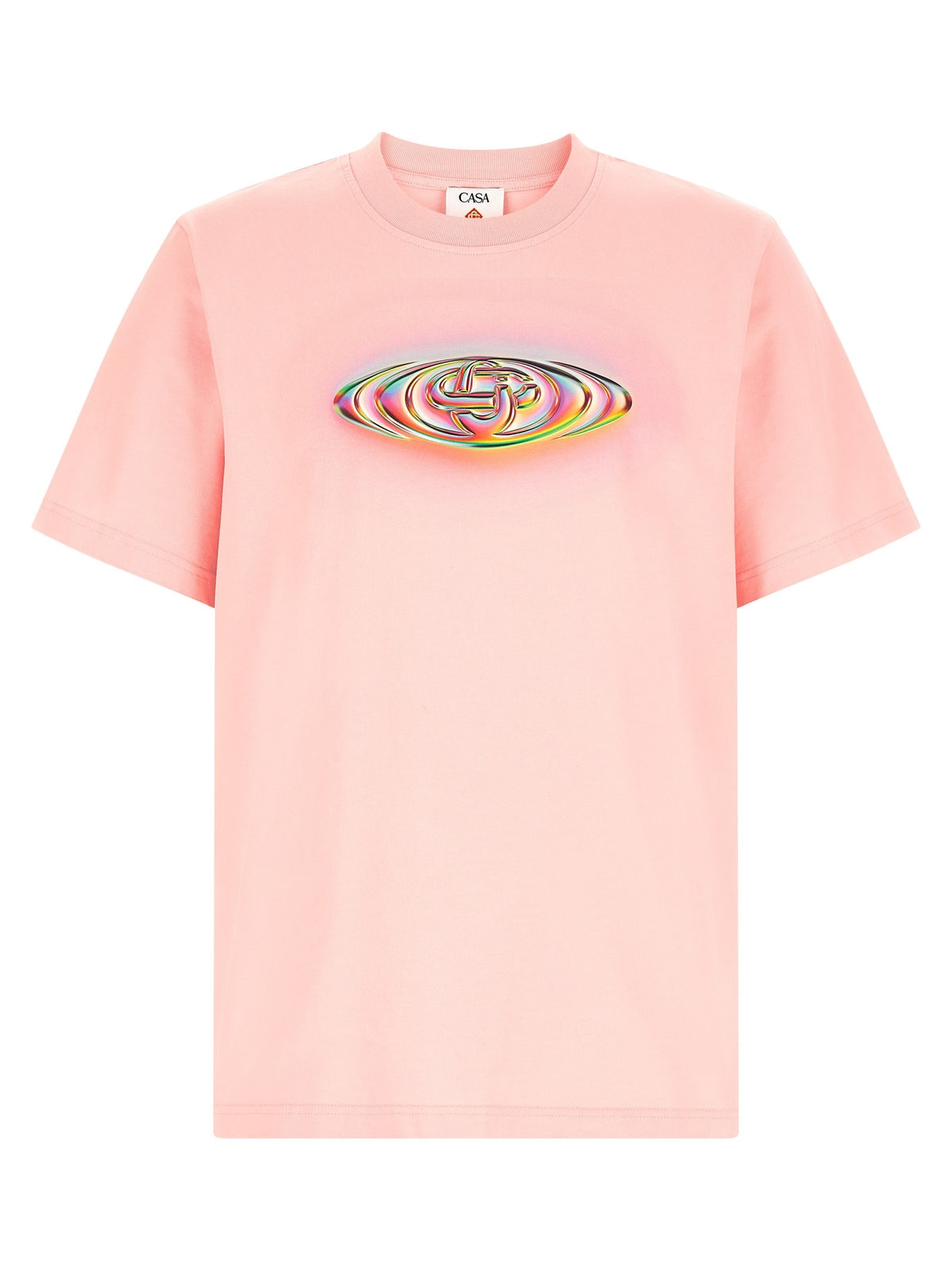 Casablanca Glass Logo T-shirt – Roze