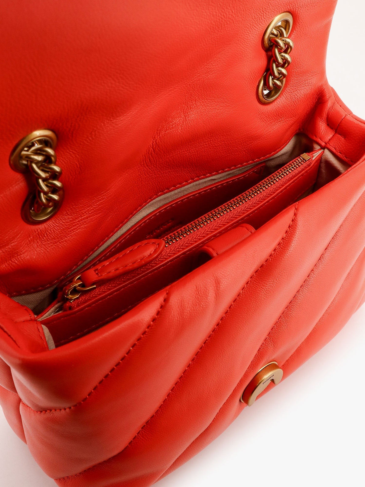 Pinko Mini Love Puff Schoudertas – Rood