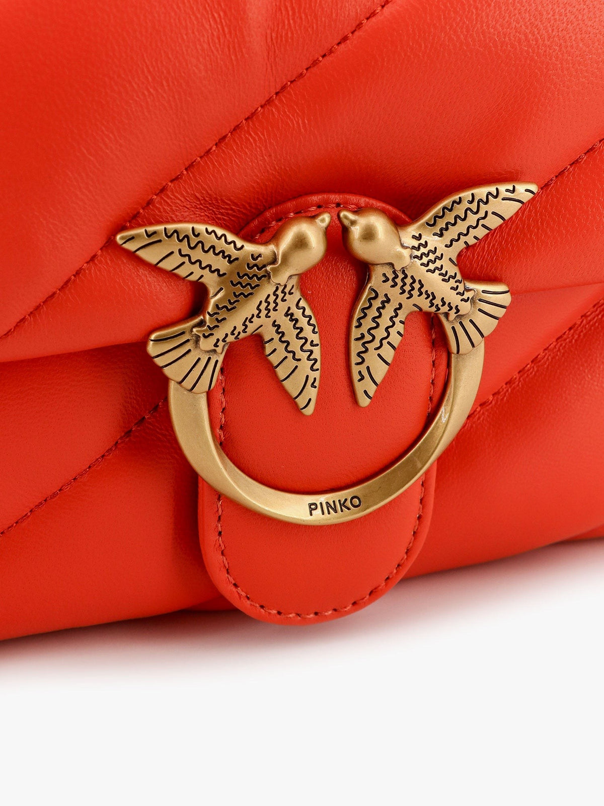 Pinko Mini Love Puff Schoudertas – Rood