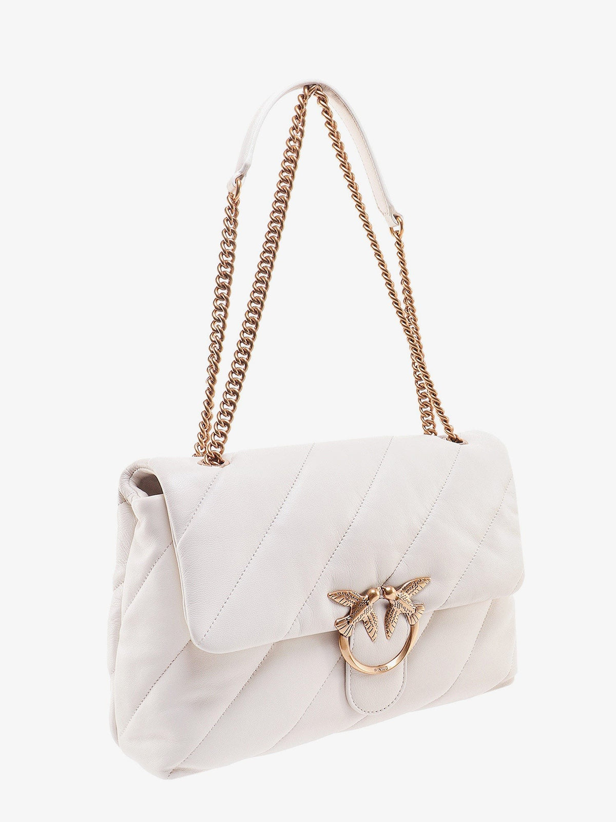 Pinko Love Puff Big Schoudertas – Wit